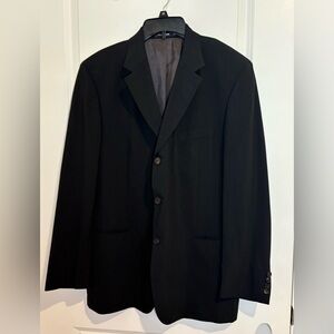 Hugo Boss Elegant Black Suit Jacket